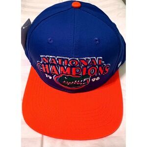 Homefield Florida Gators 1996 National Champions Snapback Hat Blue Orange New